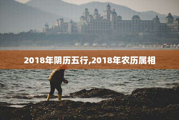2018年阴历五行,2018年农历属相