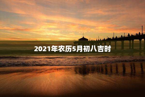 2021年农历5月初八吉时