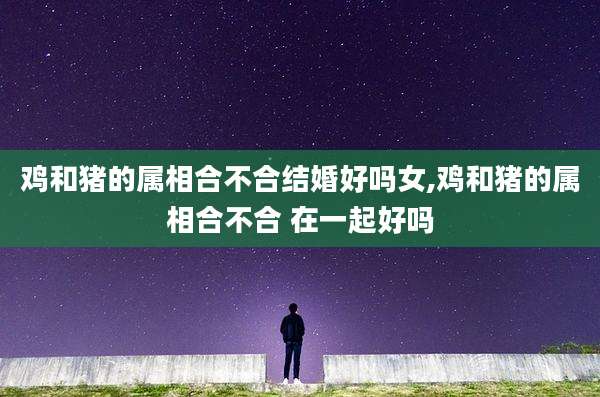 鸡和猪的属相合不合结婚好吗女,鸡和猪的属相合不合 在一起好吗
