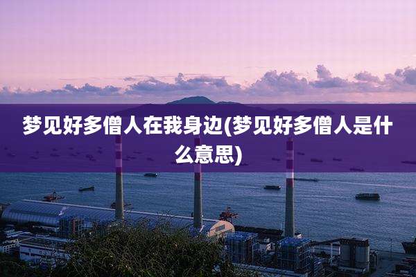 梦见好多僧人在我身边(梦见好多僧人是什么意思)