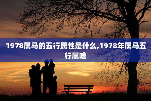 1978属马的五行属性是什么,1978年属马五行属啥