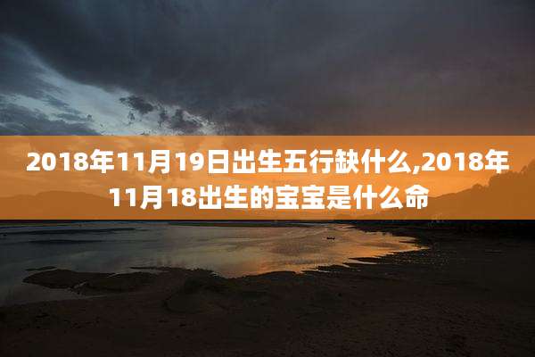 2018年11月19日出生五行缺什么,2018年11月18出生的宝宝是什么命