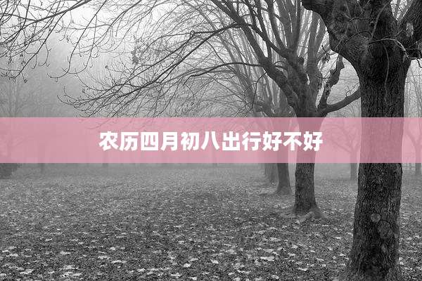 农历四月初八出行好不好