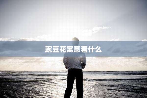 豌豆花寓意着什么