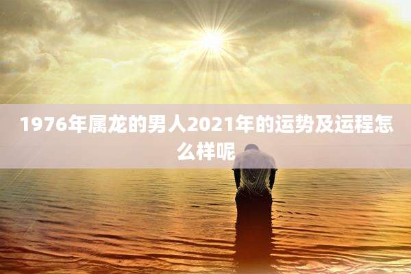 1976年属龙的男人2021年的运势及运程怎么样呢