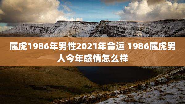 属虎1986年男性2021年命运 1986属虎男人今年感情怎么样