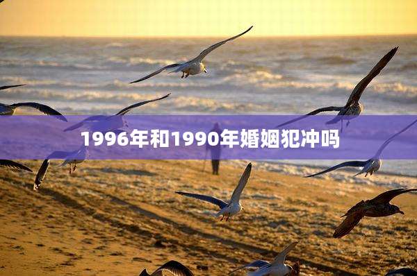 1996年和1990年婚姻犯冲吗