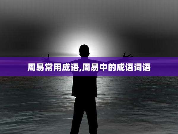 周易常用成语,周易中的成语词语