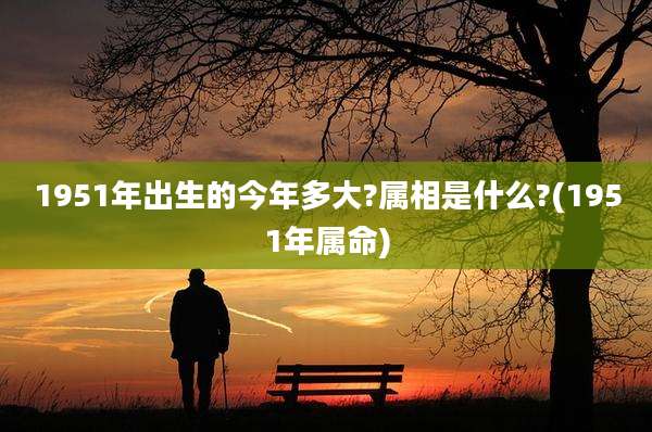 1951年出生的今年多大?属相是什么?(1951年属命)