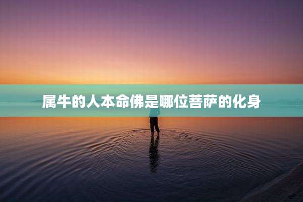 属牛的人本命佛是哪位菩萨的化身