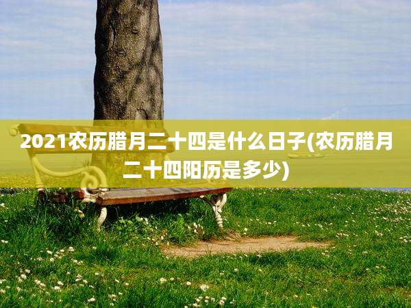 2021农历腊月二十四是什么日子(农历腊月二十四阳历是多少)