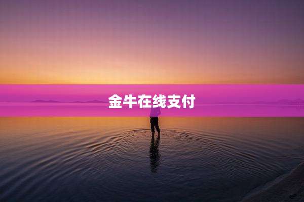 金牛在线支付