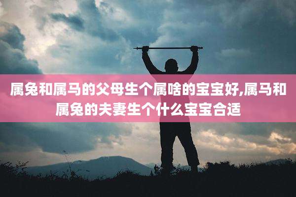 属兔和属马的父母生个属啥的宝宝好,属马和属兔的夫妻生个什么宝宝合适