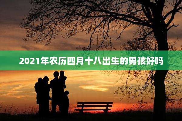 2021年农历四月十八出生的男孩好吗