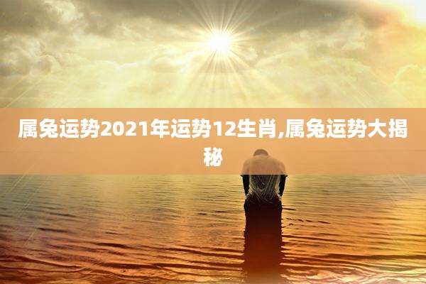 属兔运势2021年运势12生肖,属兔运势大揭秘