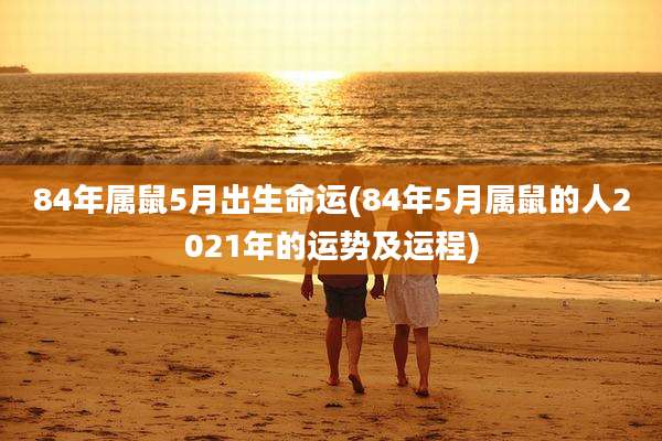 84年属鼠5月出生命运(84年5月属鼠的人2021年的运势及运程)