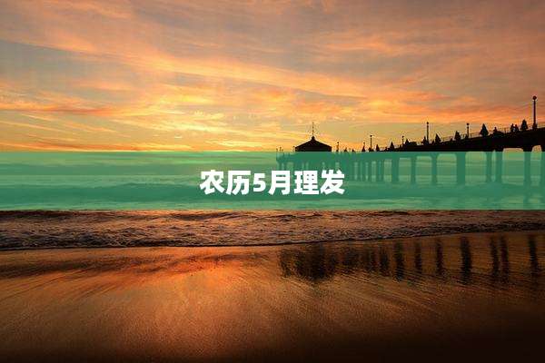 农历5月理发