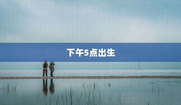 下午5点出生