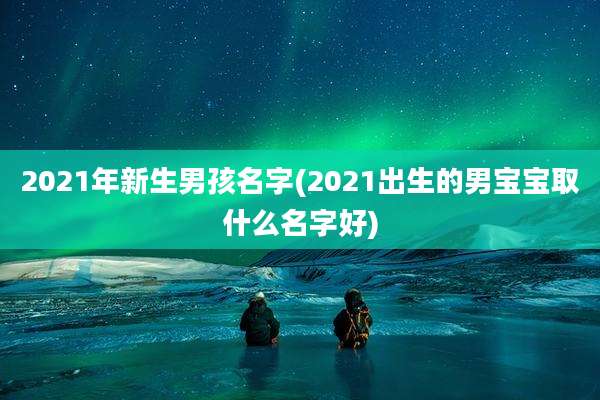 2021年新生男孩名字(2021出生的男宝宝取什么名字好)