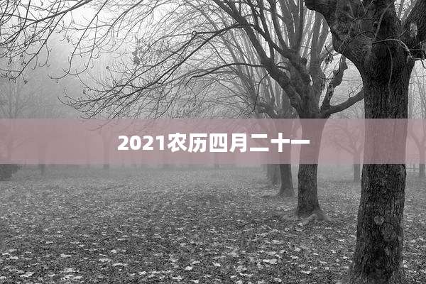2021农历四月二十一