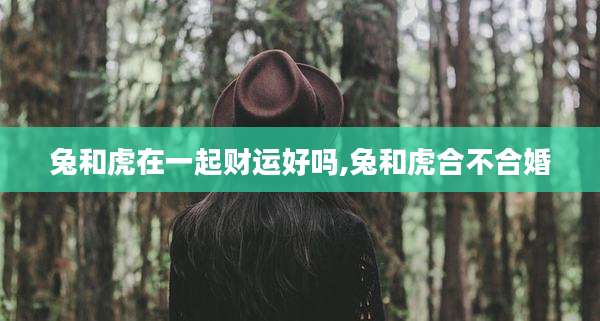兔和虎在一起财运好吗,兔和虎合不合婚