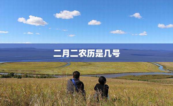 二月二农历是几号