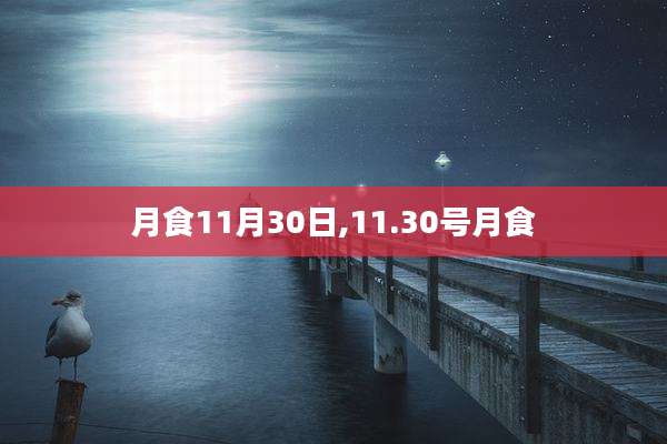 月食11月30日,11.30号月食