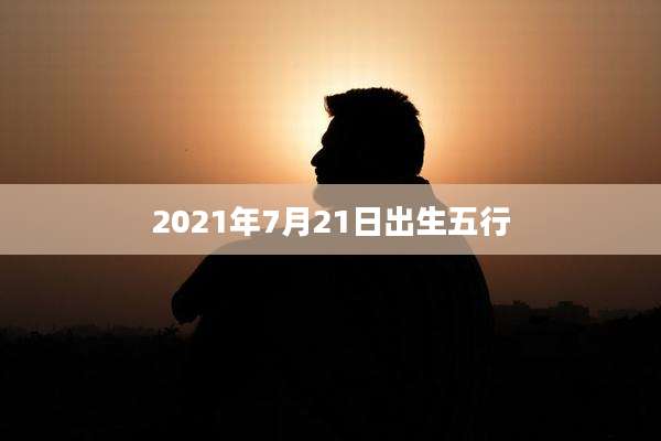 2021年7月21日出生五行