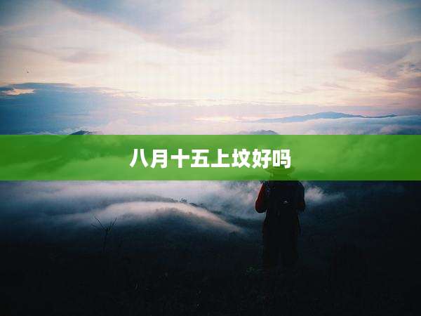 八月十五上坟好吗