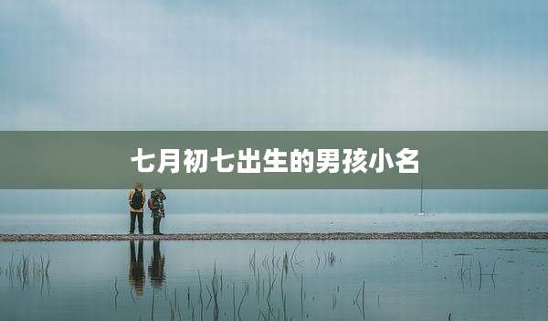 七月初七出生的男孩小名
