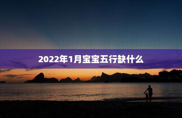 2022年1月宝宝五行缺什么