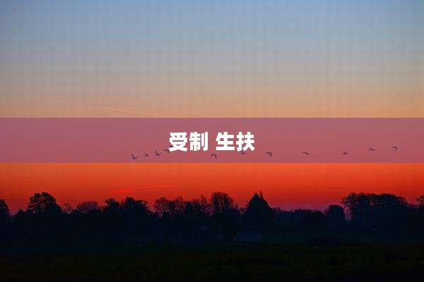 受制 生扶