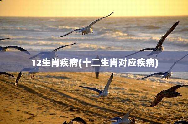 12生肖疾病(十二生肖对应疾病)