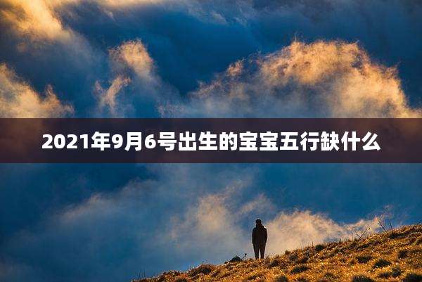 2021年9月6号出生的宝宝五行缺什么