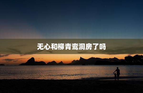 无心和柳青鸾洞房了吗
