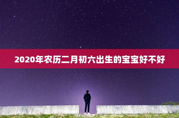 2020年农历二月初六出生的宝宝好不好