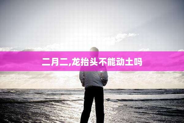 二月二,龙抬头不能动土吗