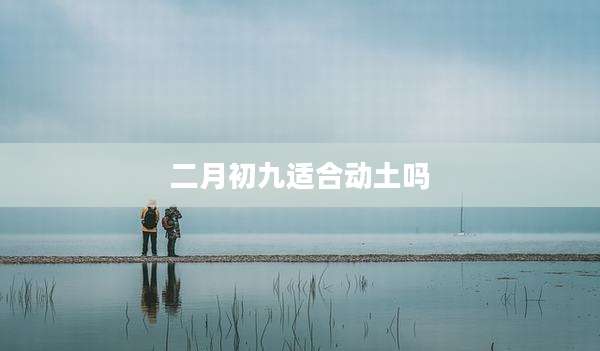 二月初九适合动土吗