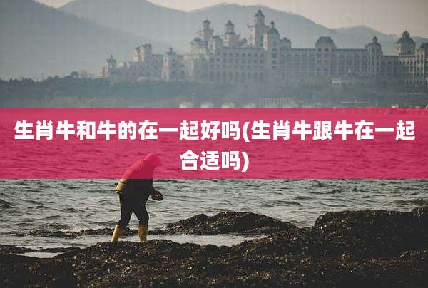 生肖牛和牛的在一起好吗(生肖牛跟牛在一起合适吗)
