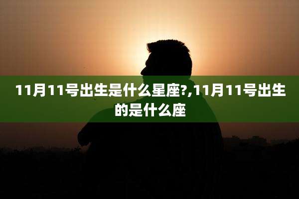 11月11号出生是什么星座?,11月11号出生的是什么座
