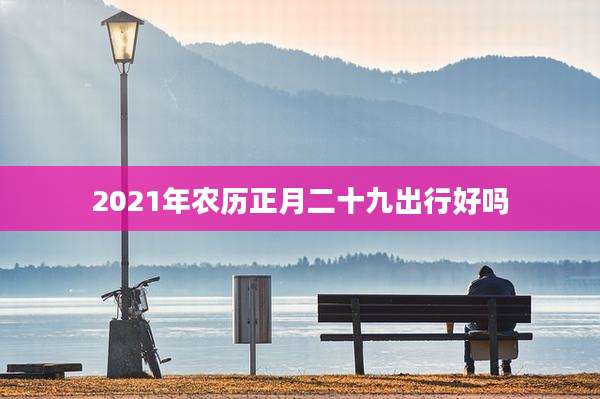 2021年农历正月二十九出行好吗