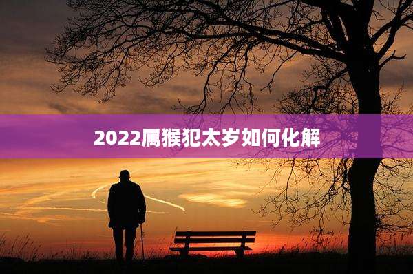 2022属猴犯太岁如何化解