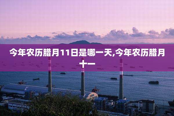 今年农历腊月11日是哪一天,今年农历腊月十一