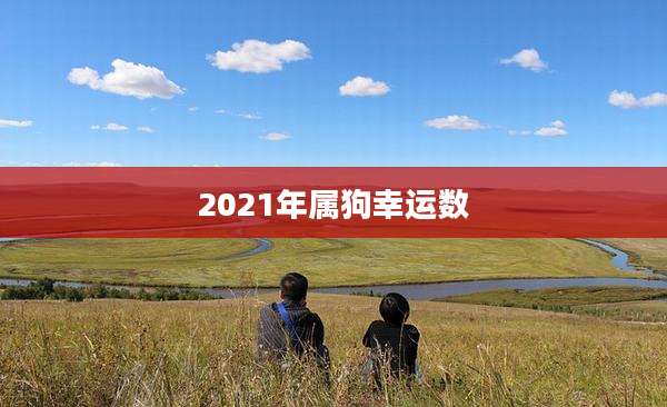 2021年属狗幸运数