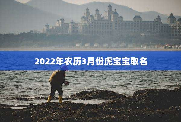 2022年农历3月份虎宝宝取名