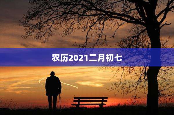 农历2021二月初七