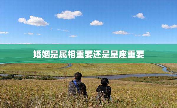 婚姻是属相重要还是星座重要