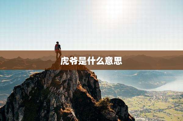 虎爷是什么意思