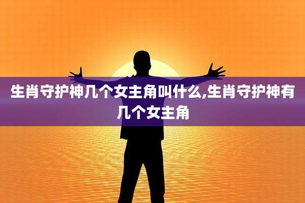 生肖守护神几个女主角叫什么,生肖守护神有几个女主角