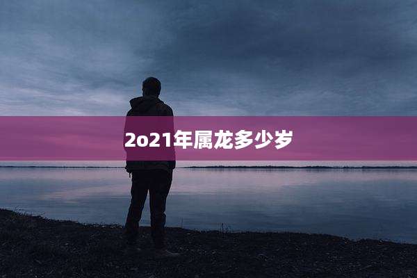 2o21年属龙多少岁